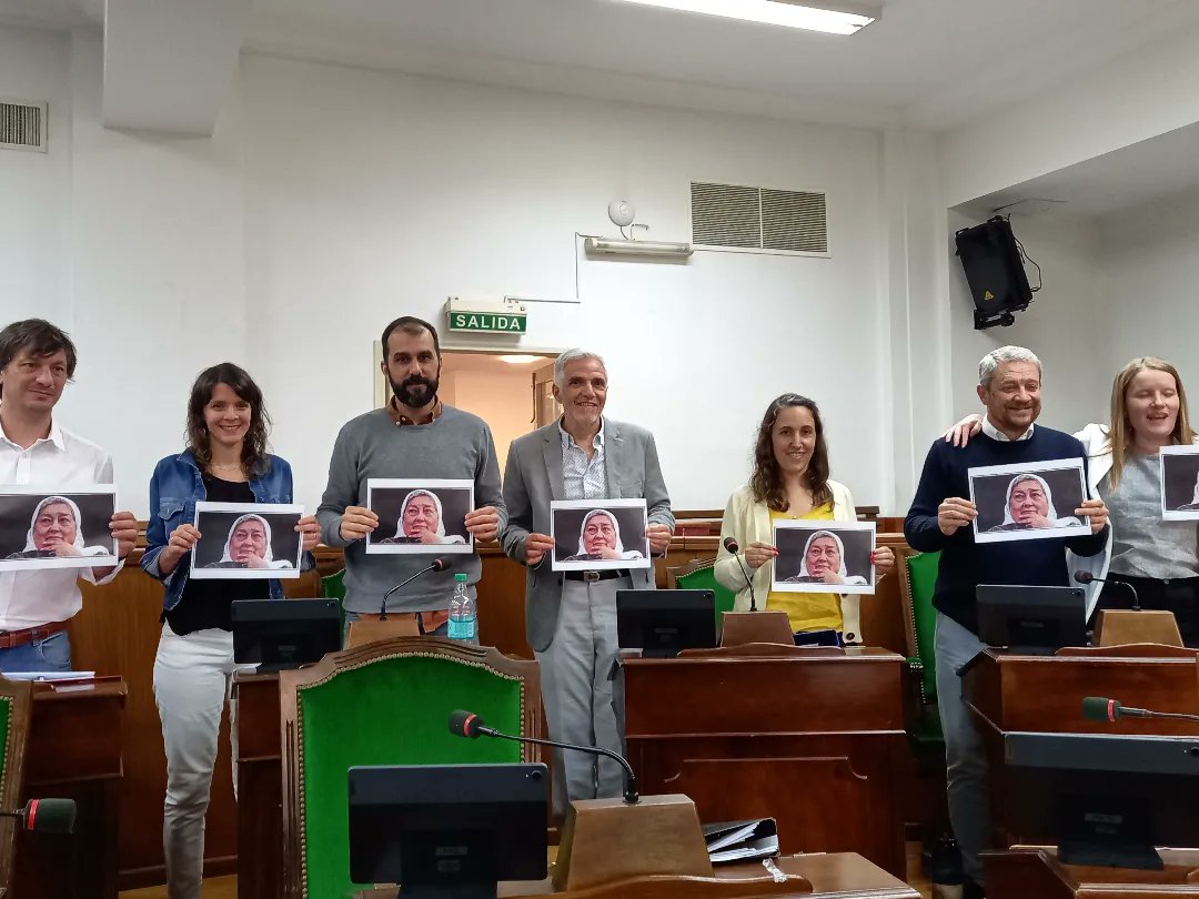 Hoy en HCD #VicenteLópez recordamos a #Hebe y su vida llena de amor y lucha por nuestro pueblo ❤✌🏽