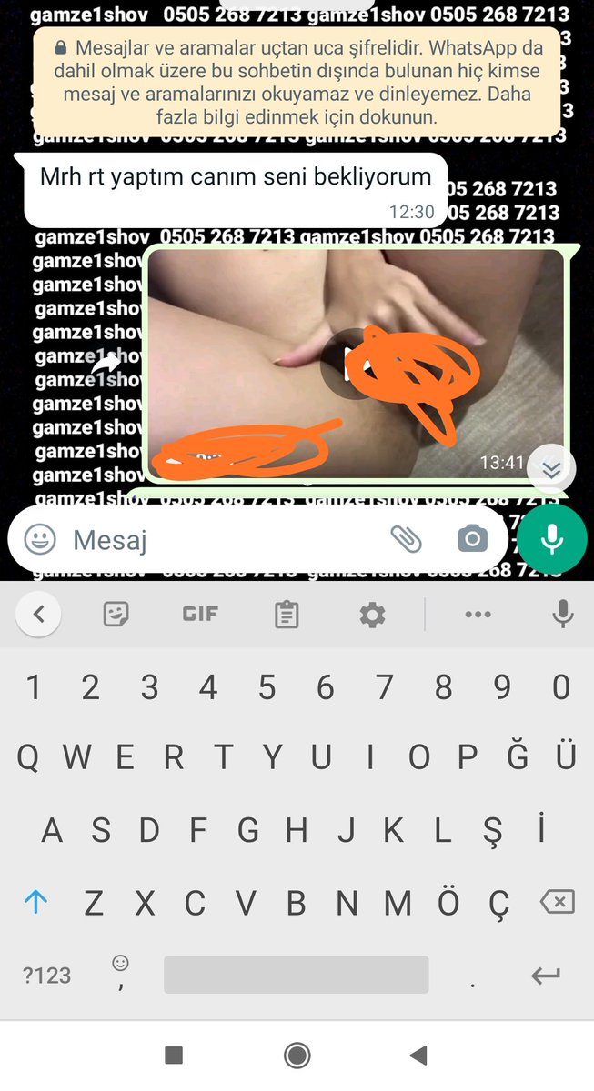 Profilimdeki gönderileri rt yapanlar WhatsApptan mesaj atsın ücretsiz video gönderiyorum üstelik bunu diğerleri gibi yalandan söylemiyorum deneyin ve görün