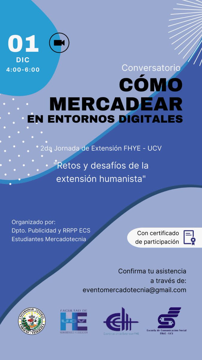 Instalación del evento a cargo de <a href="/aterenzani/">Alejandro Terenzani</a>. Dio bienvenida a <a href="/bambudm/">Escuela de Marketing Digital Bambú</a> <a href="/gabrielpatrizzi/">Gabriel Patrizzi</a> <a href="/extensionfheucv/">extension fhe ucv</a> <a href="/UCVNoticias_/">UCVNoticias</a>