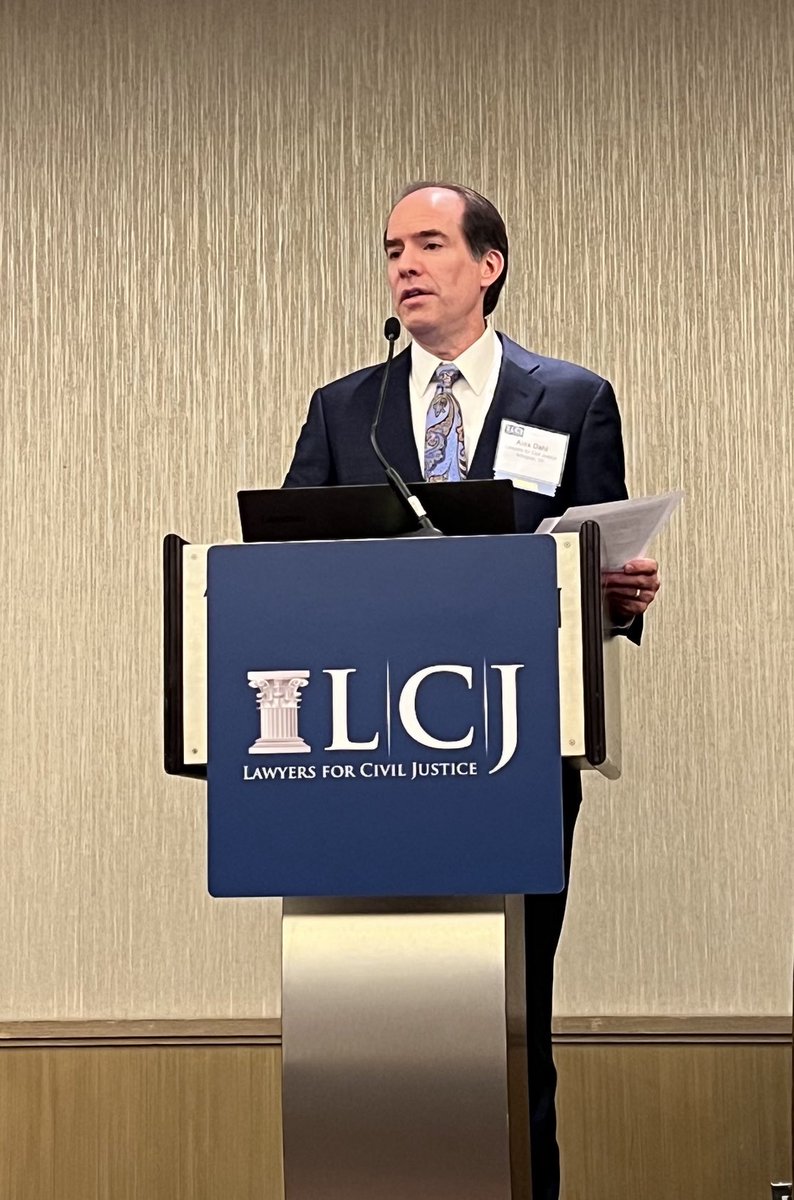 #LCJ meeting is underway in NYC and is making great progress in advancing amendments to the rules of civil procedure to promote fairness in our judicial system.