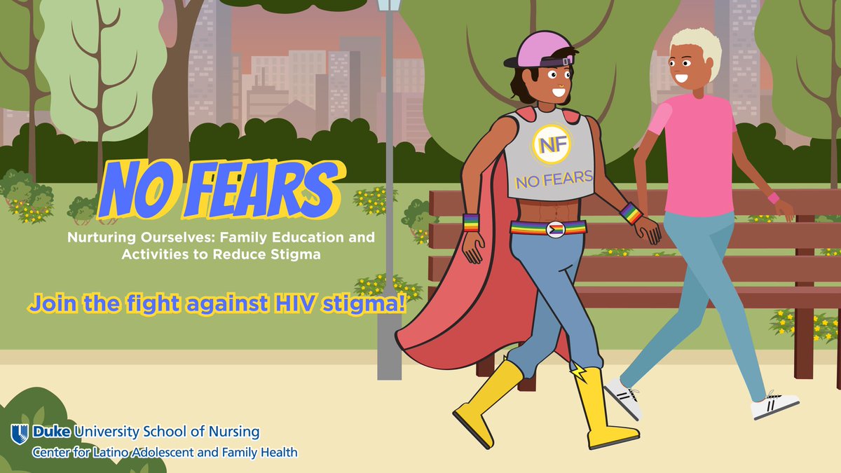 The NO FEARS program provides support for youth living with HIV, their families, and anyone who has ever felt stigmatized. Visit clafh.nursing.duke.edu and join the fight against HIV stigma. #worldaidsday #hiv #stophivstigma #NOFEARS