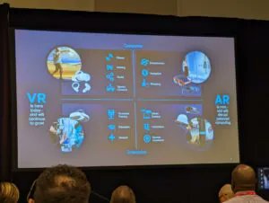 Read all about the iHub's experience at Augmented Enterprise Summit in San Diego, CA as we explore more into the world of virtual reality. buff.ly/3Vdvbs5