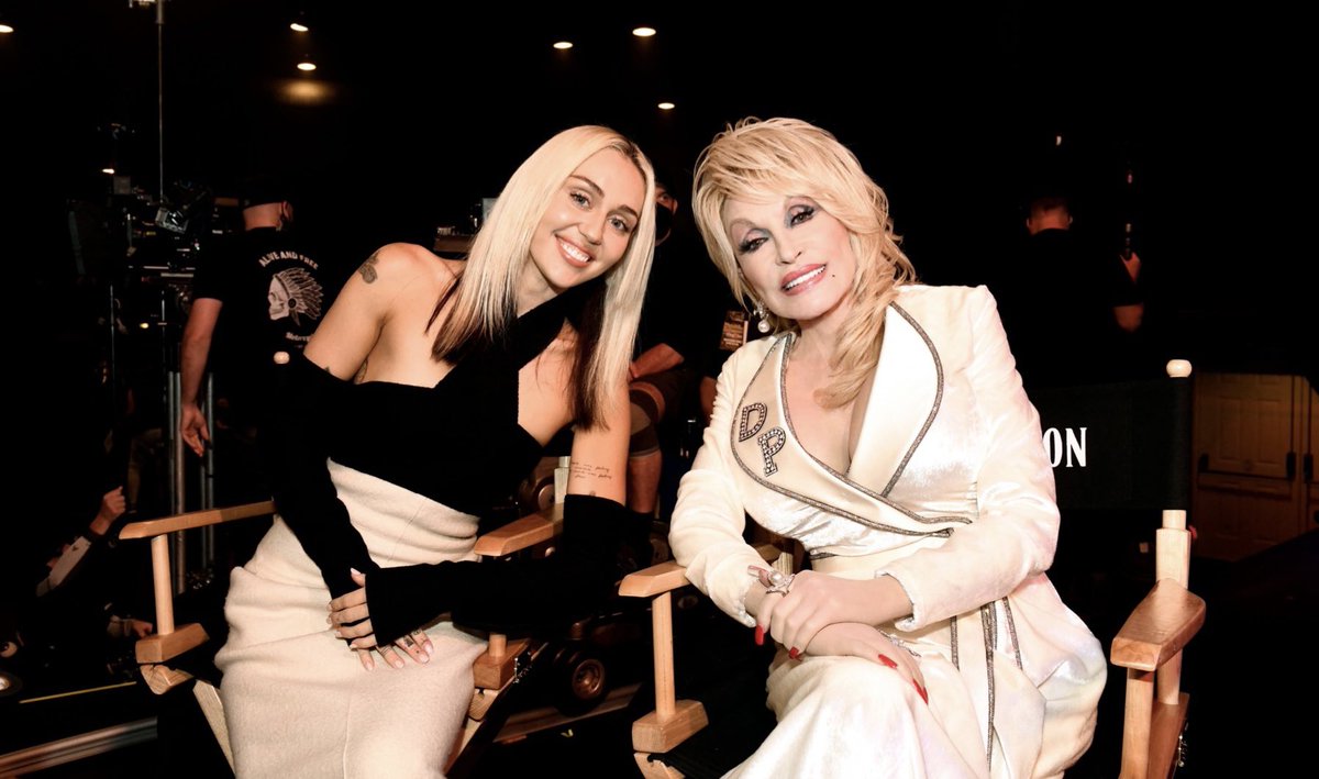 RT @MileyCyrus: From Co-star to Co-Host @DollyParton @nbc @peacock https://t.co/bhGVIvM5rn