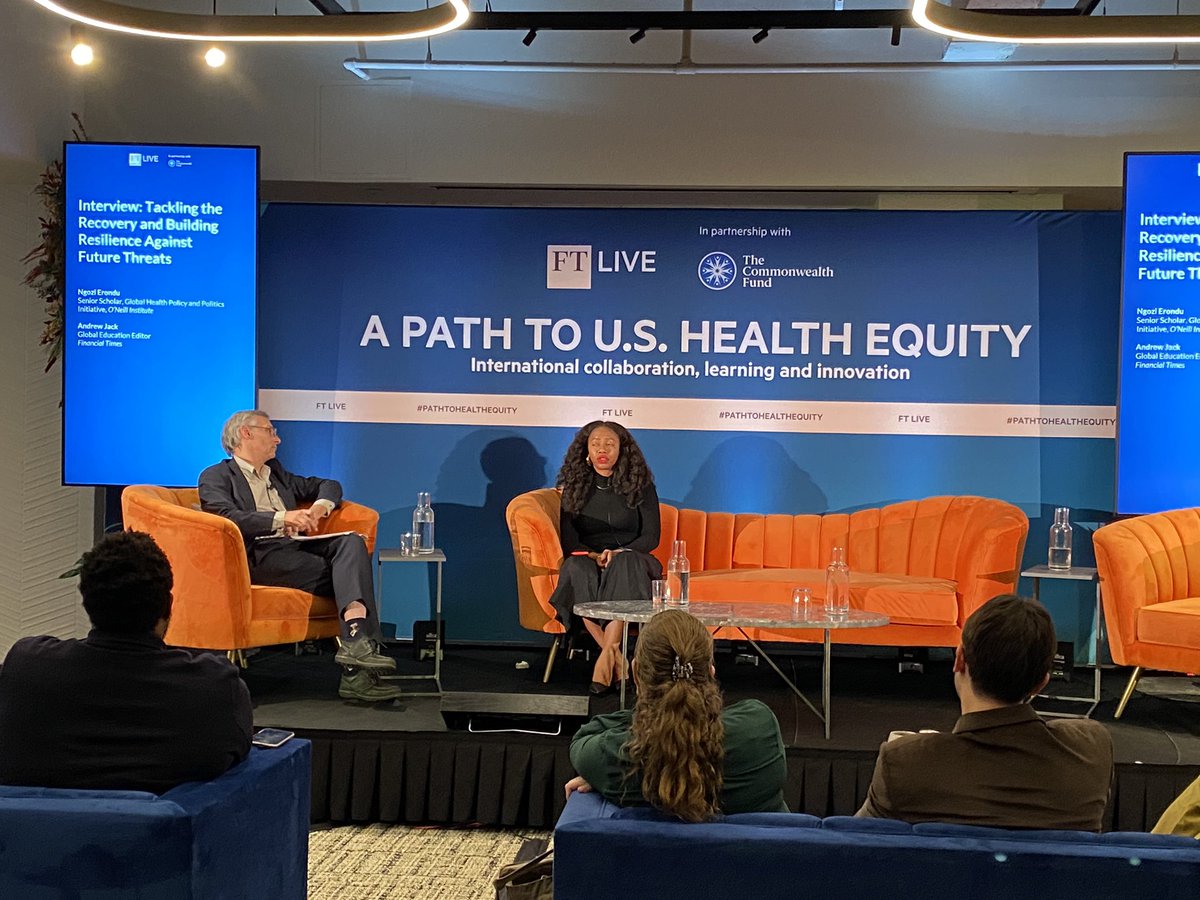 @udnore @FT @ashishkjha And an insightful way to close out this event with @udnore calling out for global health discourse to be truly global - not just a handful of wealthy countries defining the global health agenda and action