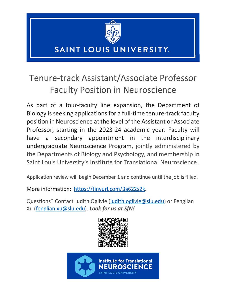 The deadline for applications has been extended to December 16th! 
#blackinneuro #FacultyforUndergraduateNeuroscience  tinyurl.com/3a622s2k