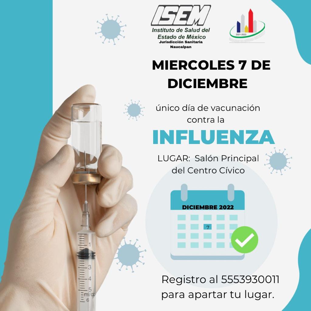 🟥 ATENCIÓN VECINOS  #Vacuna #influenza