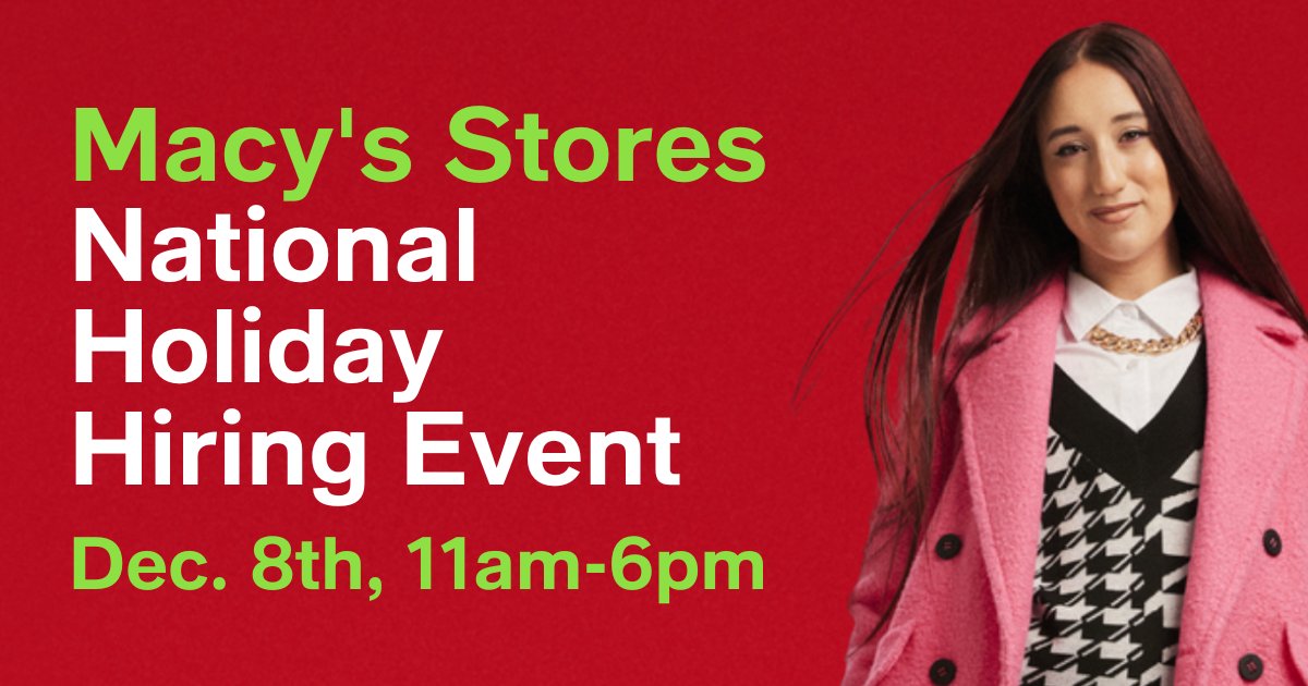 macysJOBS tweet media