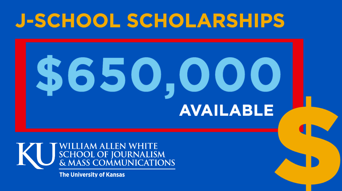 KUJournalism's tweet photo. Scholarship application deadline is TODAY for newly admitted students. For current students, the deadline is Dec. 15. Apply here: https://t.co/qKmY6hsDkD. Click on the red Sign In button to log in with your KU online ID. Questions? Email jadvising@ku.edu. https://t.co/hoqBWwxPMk