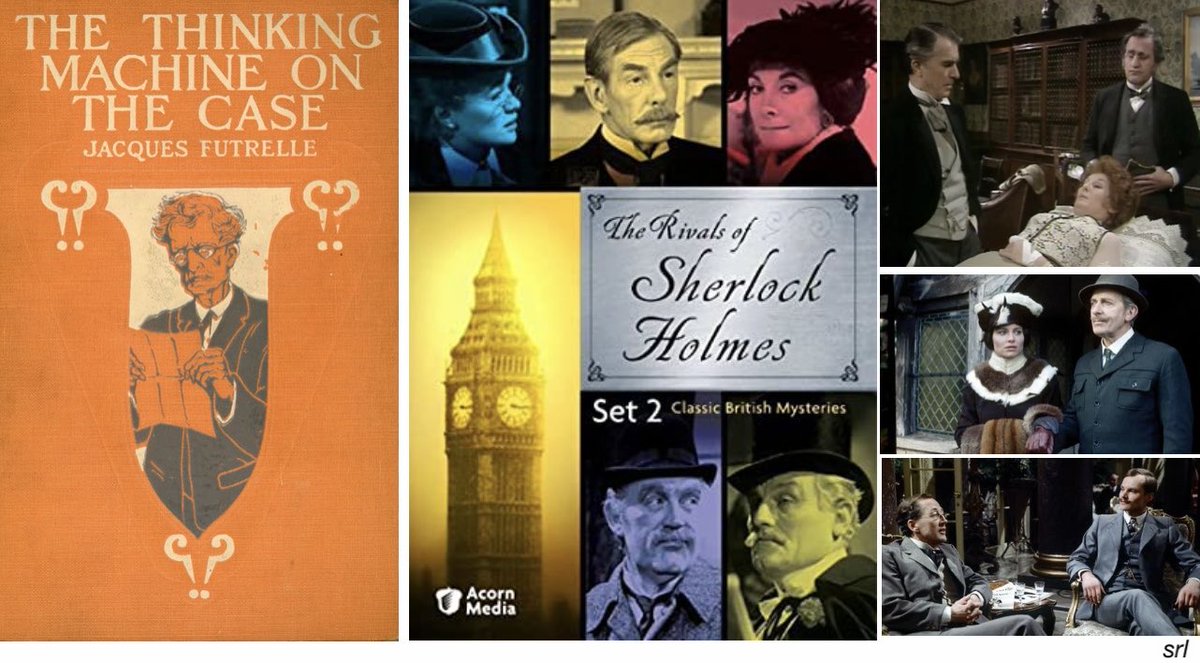 SaveRedlandLibr's tweet photo. 10pm TODAY on @TalkingPicsTV
From 1973, s2 Ep 7 of #TheRivalsOfSherlockHolmes “The Superfluous Finger” directed by #DerekBennett & written by #JulianBond
Based on #JacquesFutrelle’s 1908 short story from 📖“The Thinking Machine on the Case”
🌟#DouglasWilmer #WilliamMervyn https://t.co/wUcYEVytG4