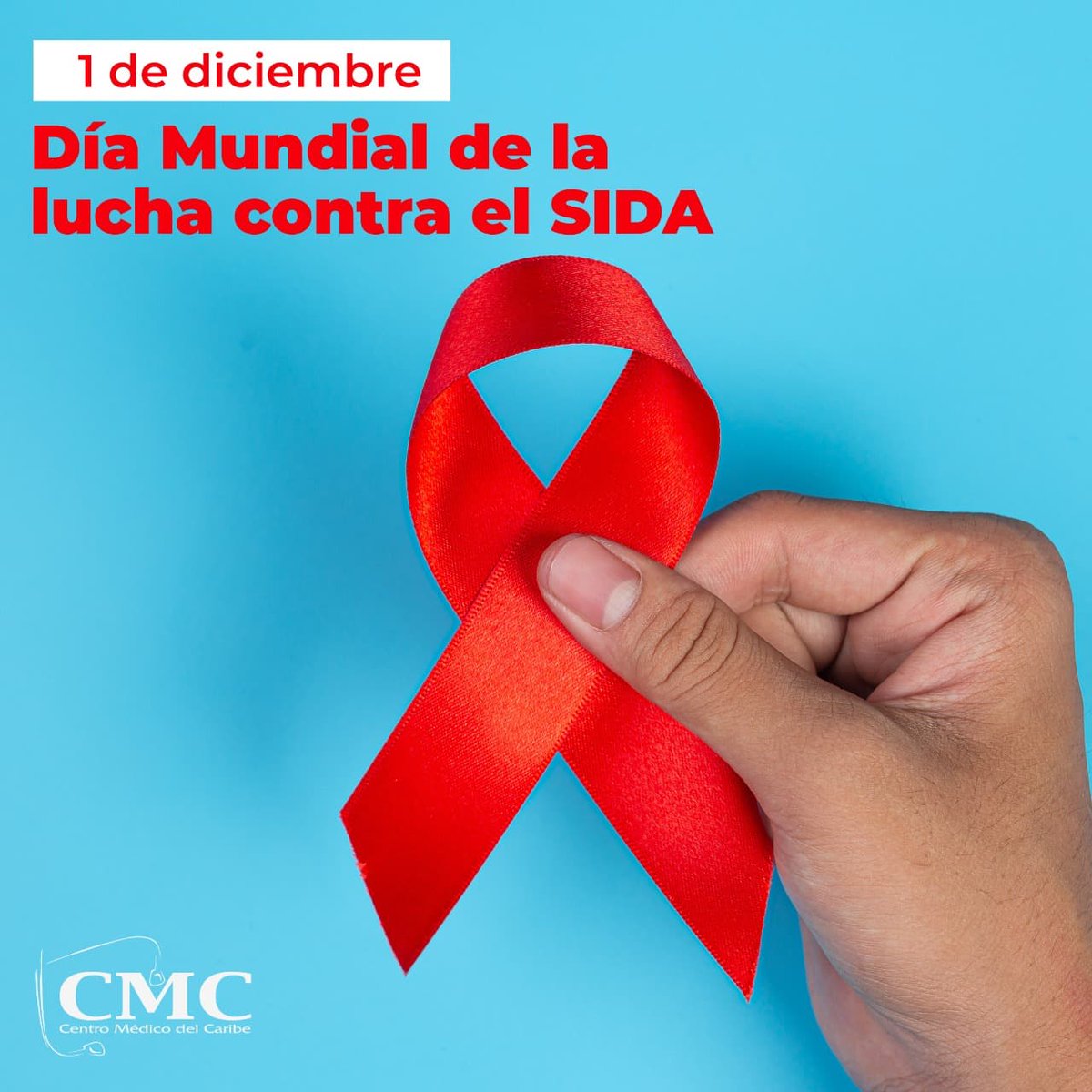 Hoy 1 de diciembre se conmemora el Día Mundial de la Lucha y Prevención del #VIH.

La familia CMC se une a esta causa, apoyando la concientización de este problema de salud pública mundial.