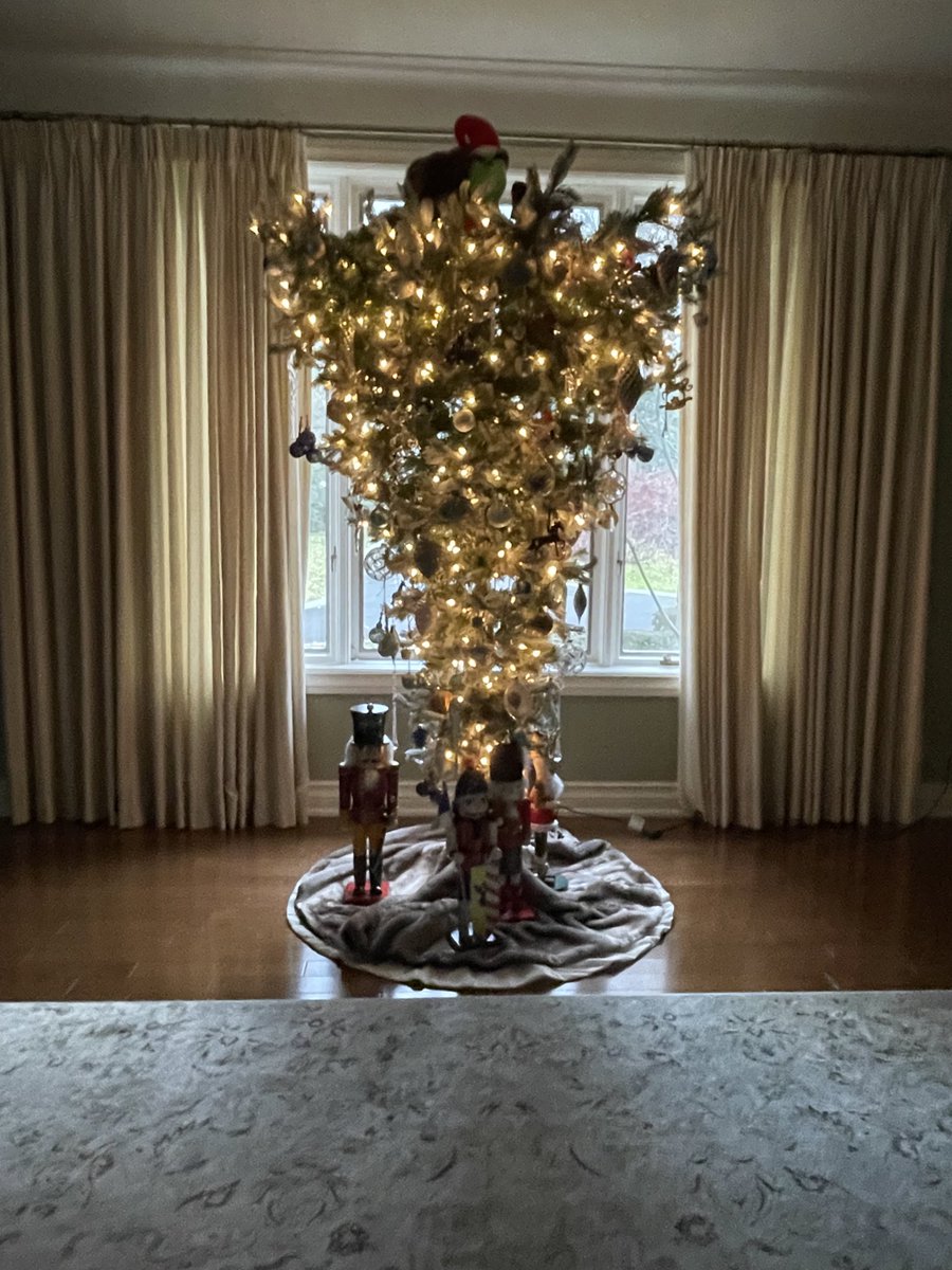 LusiAndAlbert's tweet photo. December has arrived. All set. #holidays #Treeisup #festivedecor #feelingmerry https://t.co/9vIPKki7tn