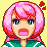 ralvareon's tweet photo. when she calls you a baka 🥺
#pixelart #scream #pixel_dailies @Pixel_Dailies https://t.co/Dfr6KGfZhf