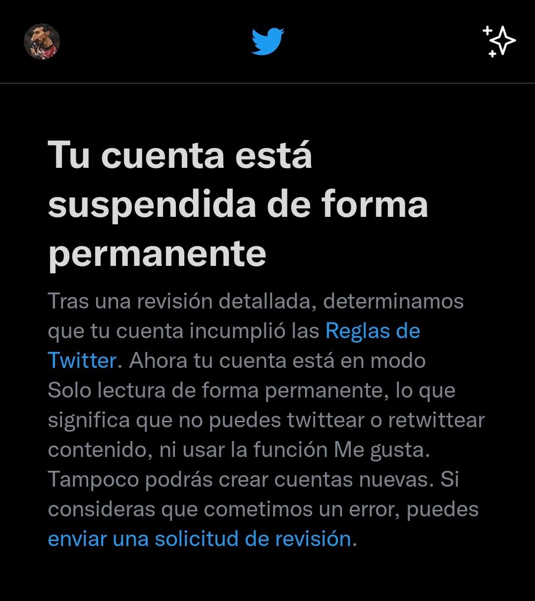 VOLVÍ, soy Ibrargmovic, me suspendieron apenas llegué a 10 k, así que les pido por favor un FAV y un RT así puedo recuperar mis seguidores