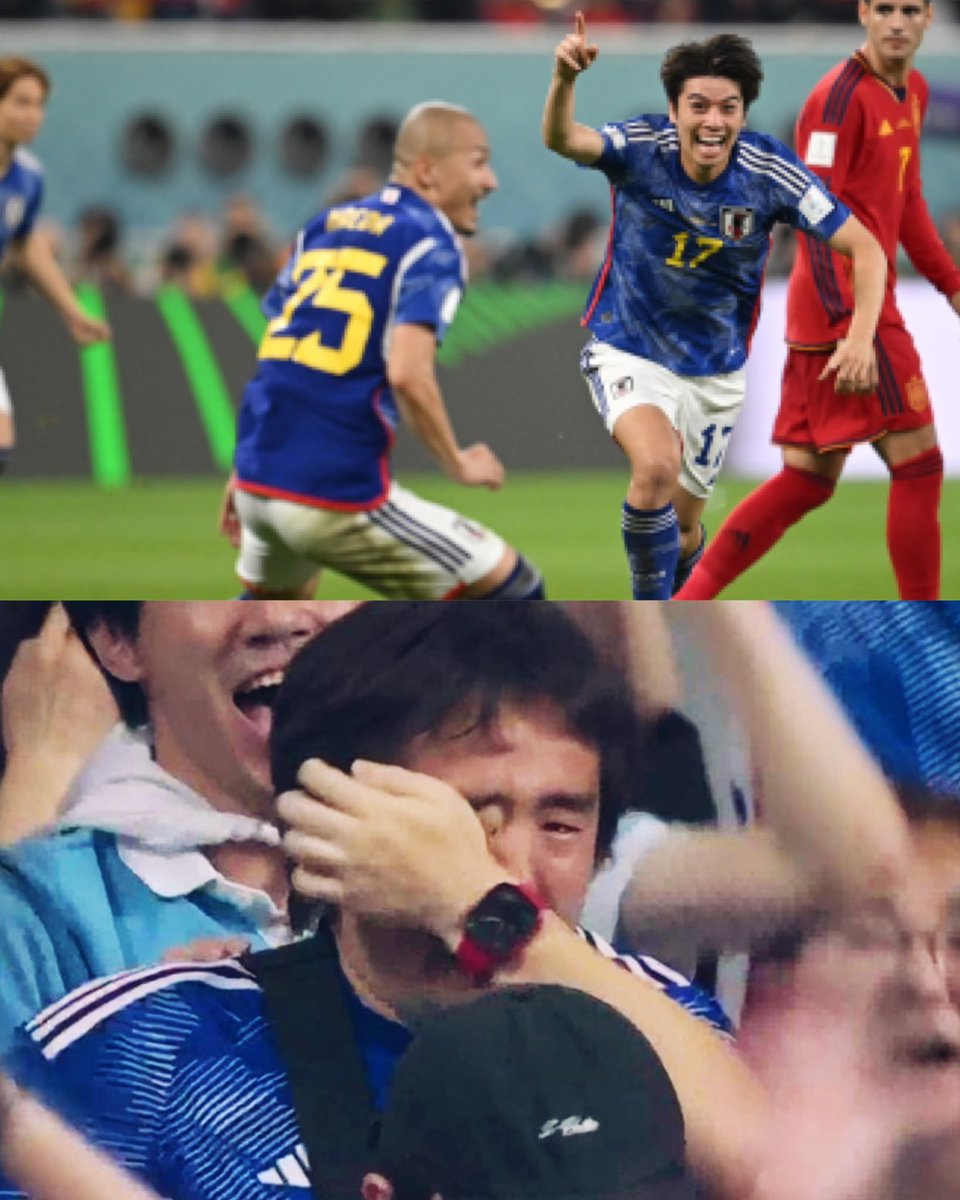 Inolvidable mundial para Japón, líderes de su grupo, remontaron a Alemania y hoy a España para entrar a octavos de final del mundial, ¡QUE LINDO ES EL FÚTBOL!

España 1 - 2 Japón