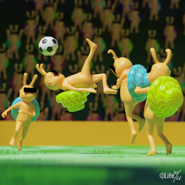 CurrySamurai's tweet photo. Love this game😁
やっぱりサッカーは楽しい😁
#nft #nftアート #サッカー #digitalart #3dcg #soccer #football #worldcup #quartar #jpnesp https://t.co/bNoNOjJlQe
