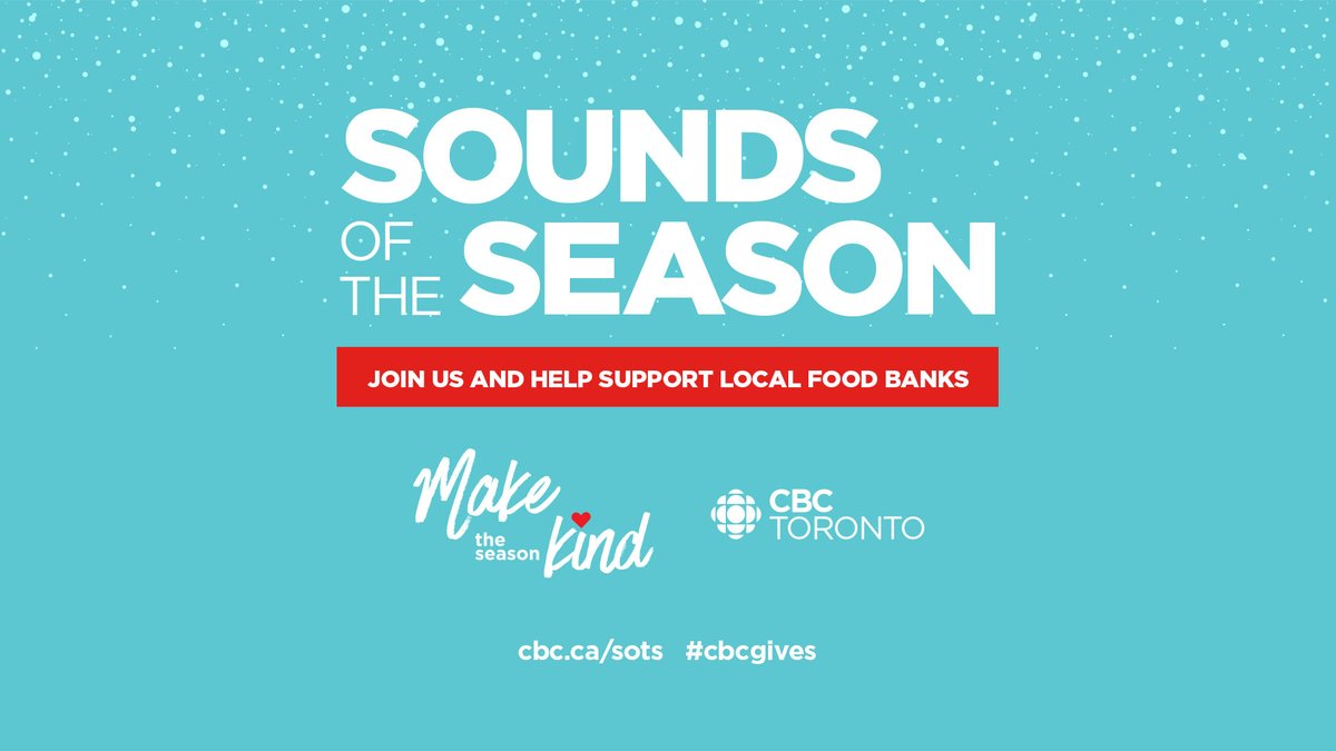 CBCOntarioToday's tweet image. Friday: 🎶Sounds of the Season 🎶Our house band brings your holiday music picks to life.Tell us the story that goes with it. Band members @JeffRogersMusic. Rebecca Noelle, Jamie Holmes join us for CBC's annual fundraising campaign in support of #FoodBanks cbc.ca/news/canada/to…