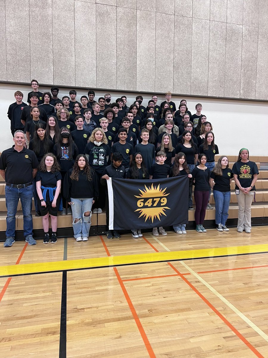 Meet this year’s <a href="/FRCTeams/">FIRST Robotics Competition</a> #chargedup team!  68 🦾

Looking forward to the new season and the new challenge.  Our scout team is going to be 🔥 
Competing at #CAHP and #AZGL