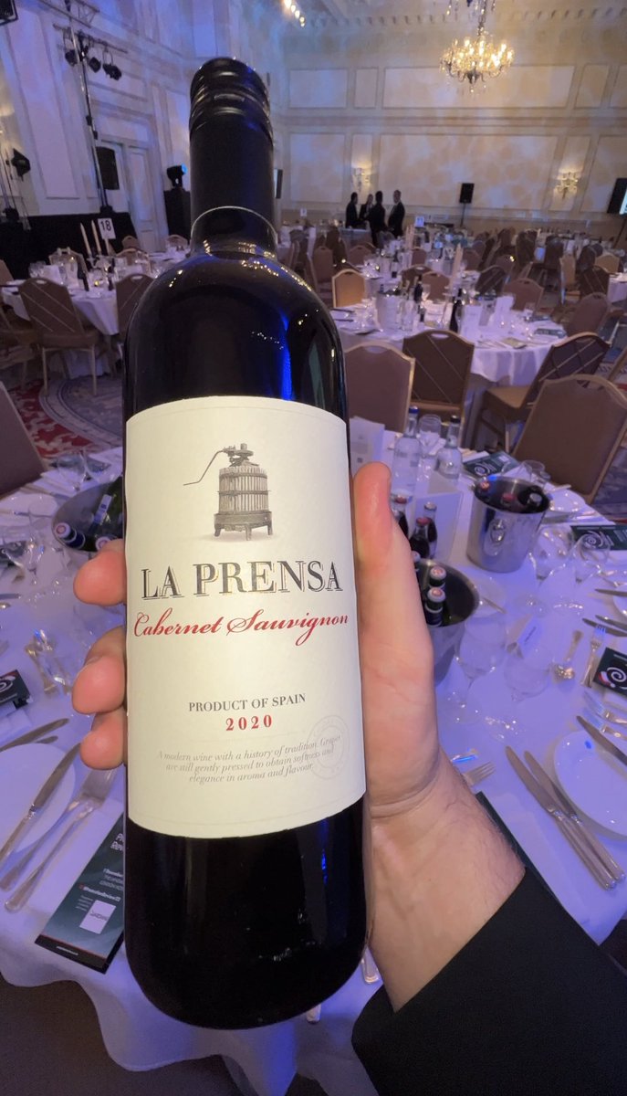 Roger_Edwards's tweet photo. It’s #RandomRedThursday from the #ProtectionReview22 Awards 2022!

Lovely Spanish Cab Sav! https://t.co/setul91LzO