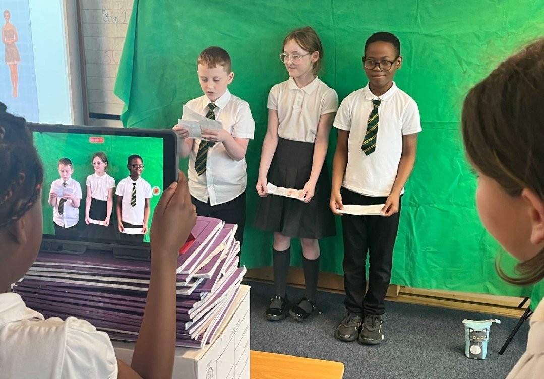 OLPPrimary's tweet photo. Primary 5 have been researching information about the #WorldCup2022. They worked collaboratively to create an informative and fun podcast. 🕊 #OLPSTEM #podcast https://t.co/0VOu9wDgCq