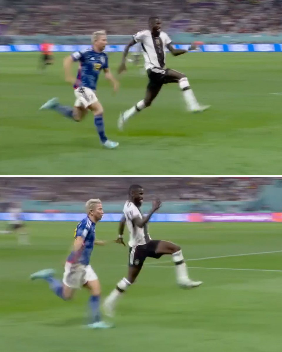 Rudiger do this move now 😂😂😂
#Japan #Germany #rudiger