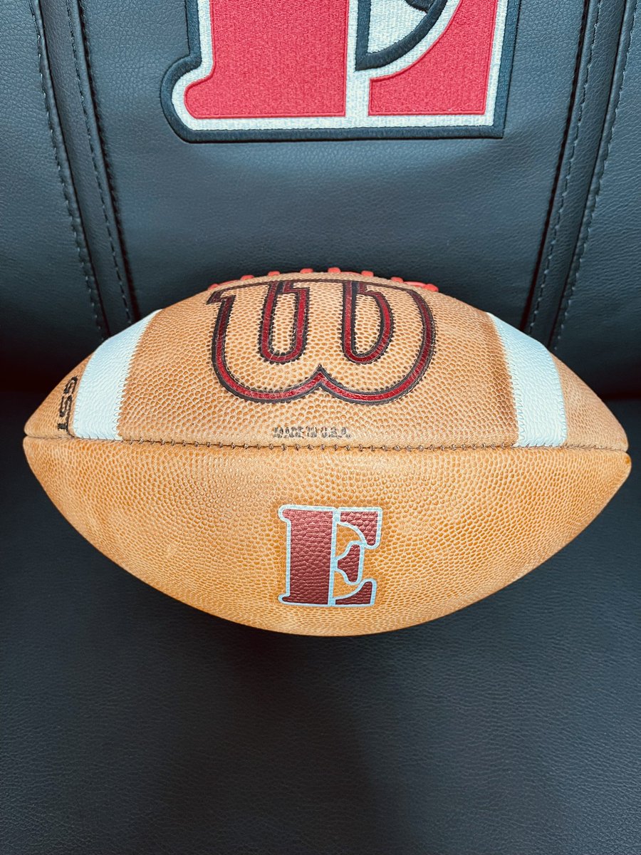 New game balls look great! 🙌🏽
#WeRtheE🔴⚫️