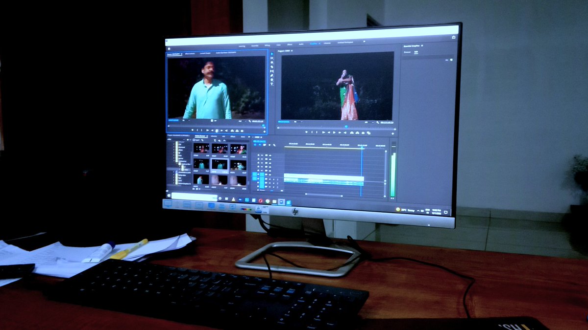 theramson05's tweet photo. An amazing Interaction with Arjun Dubey and Upen Sharma while Kalakand first episode editing! 
#theramson #kalakandepisode01 #Rajendramson #arjundubey https://t.co/5IyUI7PV9H