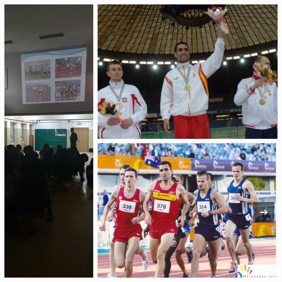 IesMMolina's tweet photo. DEPORTE INCLUSIVO EN LA ESCUELA 2ESO: Javier Soto, atleta Campeón del Mundo de Atletismo  para sordos de 1500 y 27 veces medallista en Campeonatos Internacionales , ha puesto punto final  con su ponencia a la Semana de Deporte Inclusivo https://t.co/pss3iP9jrU