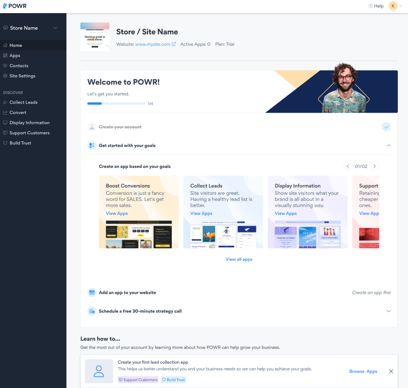 POWR_io's tweet photo. We promised a new user experience and interface, and now we're only days away.
Level up your website or online store on POWR One with 10x more goal-based templates.
ππ½ https://t.co/h2MVOX8x5H ππ½
#powrone #webdesign #ux #ui #plugins #websiteapps #marketingagencies https://t.co/ufZ1l7ZYQk