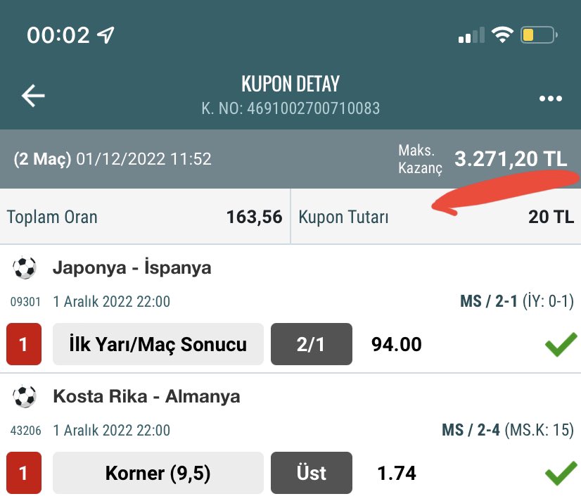 Var mı daha iyisi 😬
#iddaa #ispanya İspanyollar #japan #japonya #Almanya #Germany #GERJPN #JAPSPA #Qatar2022 #WorldCup #nesine #bahis Luis Enrique