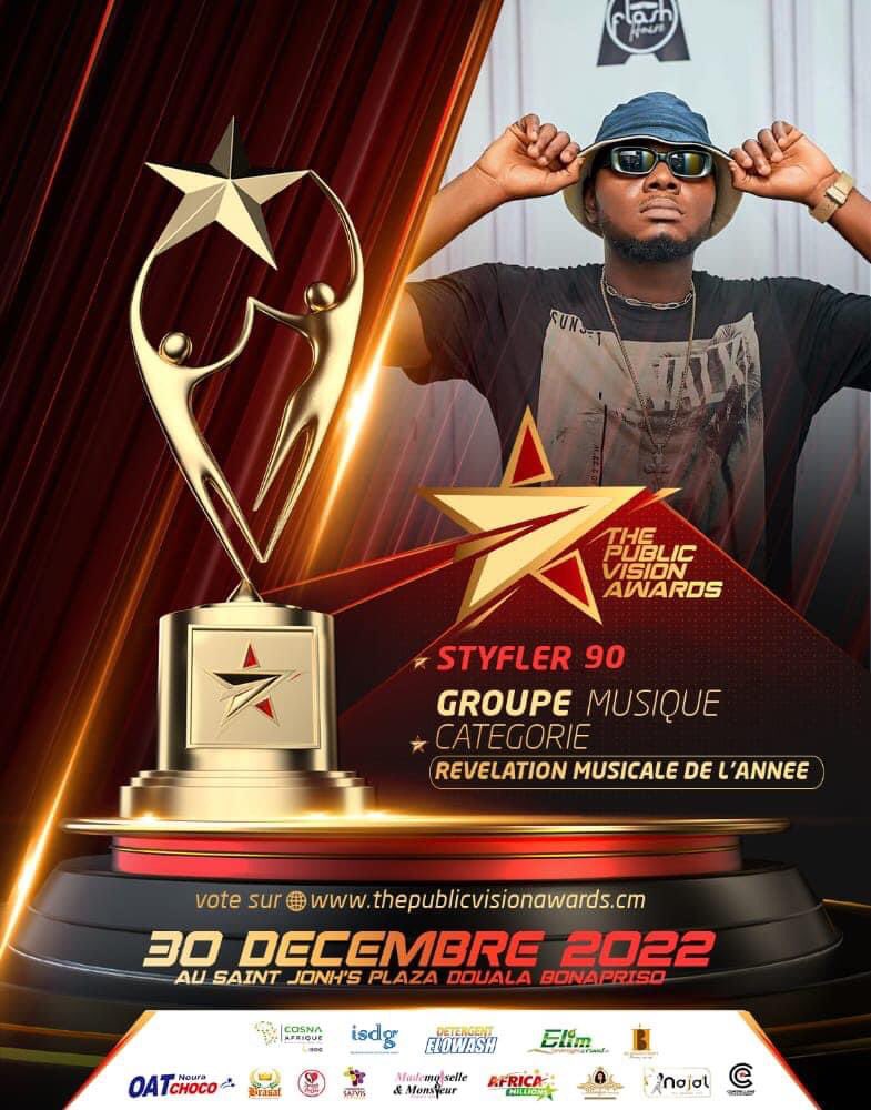 Bonsoir les représentants. C’est avec beaucoup de joie que je vous annonce ma toute première nomination dans une cérémonie de  récompense musicale. Enfaite, il s'agit de la troisième édition de  @the public vision awards thepublicvisionawards.cm/accueil?cat=re…