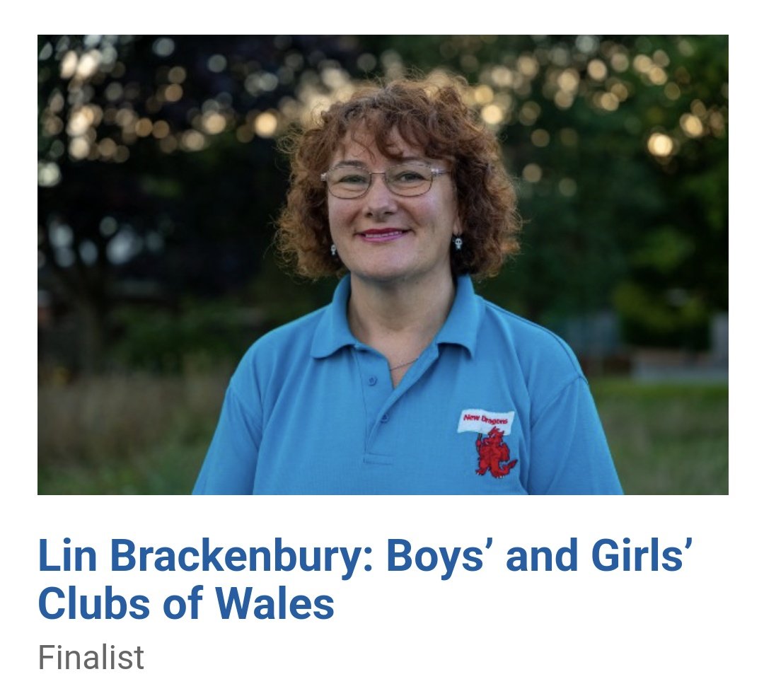 We are looking forward to the Youth Work Excellence Awards 22 tonight @TheBrangwyn . We are delighted that Lin Brackenbury who runs the New Dragons Youth Club for young people with speech and language needs in Flintshire is a finalist in the Outstanding Youth Worker category! 🤞