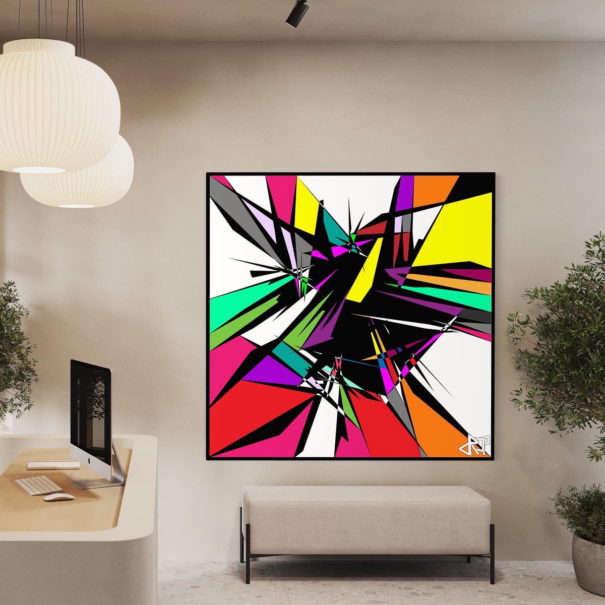 Gendropart's tweet photo. Fracture.
The energy moves the eye. My mind wanders. I love looking at this one.
#generationdrop #rejuvenateart #abstractart #artist #fractureart #vibrant https://t.co/fbJrQJs8z9