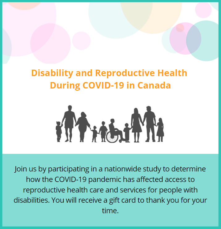 Final call for participants: Disability and Reproductive Health Study recruitment video youtu.be/PsRDZeOQUjc via <a href="/YouTube/">YouTube</a>