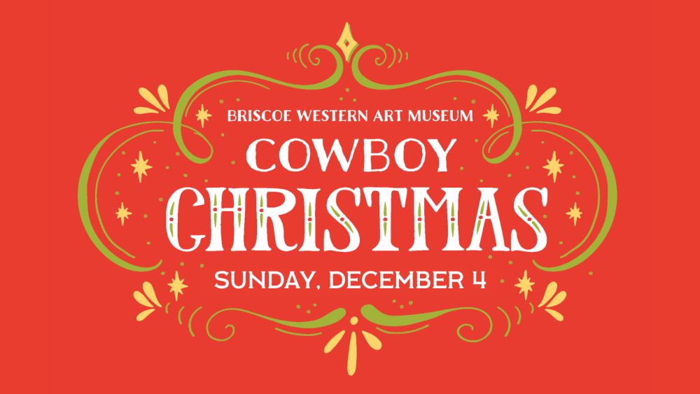 Cowboy Christmas at the Briscoe Western Art Museum this Sunday saexaminer.org/2022/12/01/cow… @BriscoeMuseum #briscoewesternartmuseum #museumnews #cowboychristmas #communityevents #familyfriendly #sanantonio #holidayevents #localsonly #museumsonus