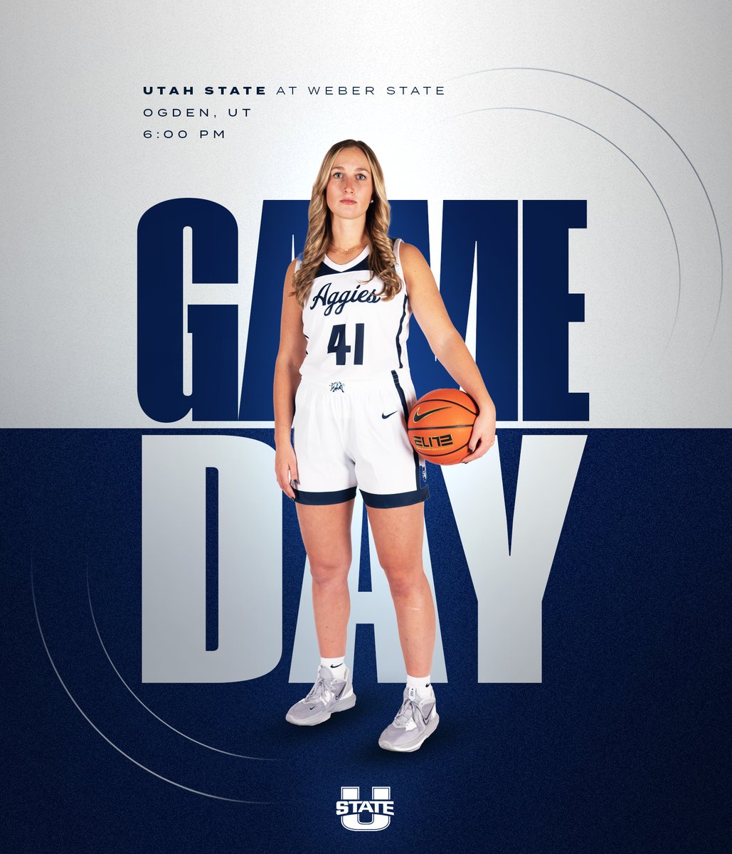 Gameday in Ogden!

🆚 Weber State
🕒 6 pm
📊 bit.ly/3OUvAgF
📺 bit.ly/3UhuuwE

#AggiesAllTheWay