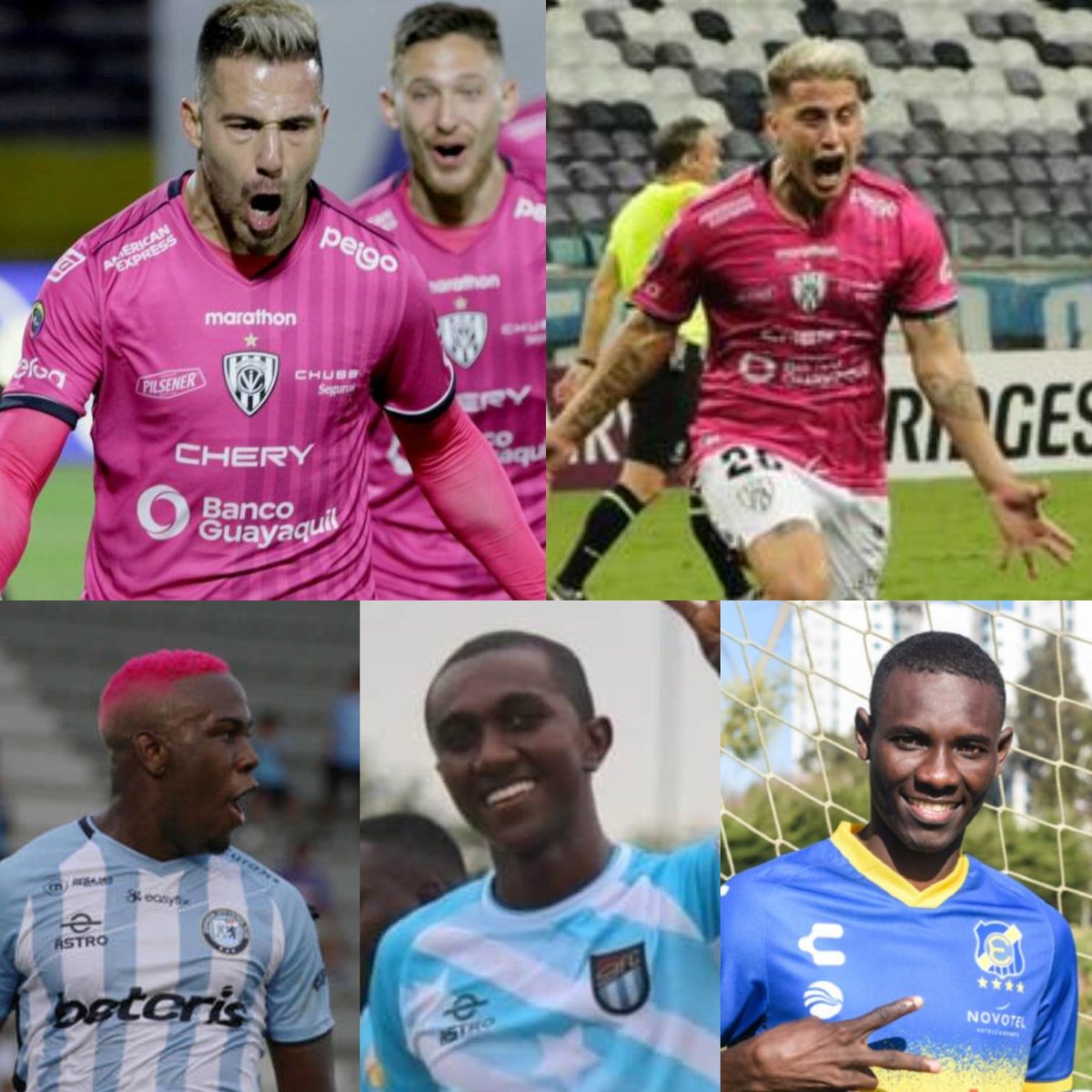 OPCIONES (se pueden caer) para llegar a Barcelona:

- Jonathan Bauman
- Christian Ortiz
- Klebinho
- Janner Corozo
- Renny Jaramillo 

De caerse alguno hay otras opciones (incluso ecuatorianos en el exterior) q no diré ya q NO HAY PLATA, y luego se nos crucetean.