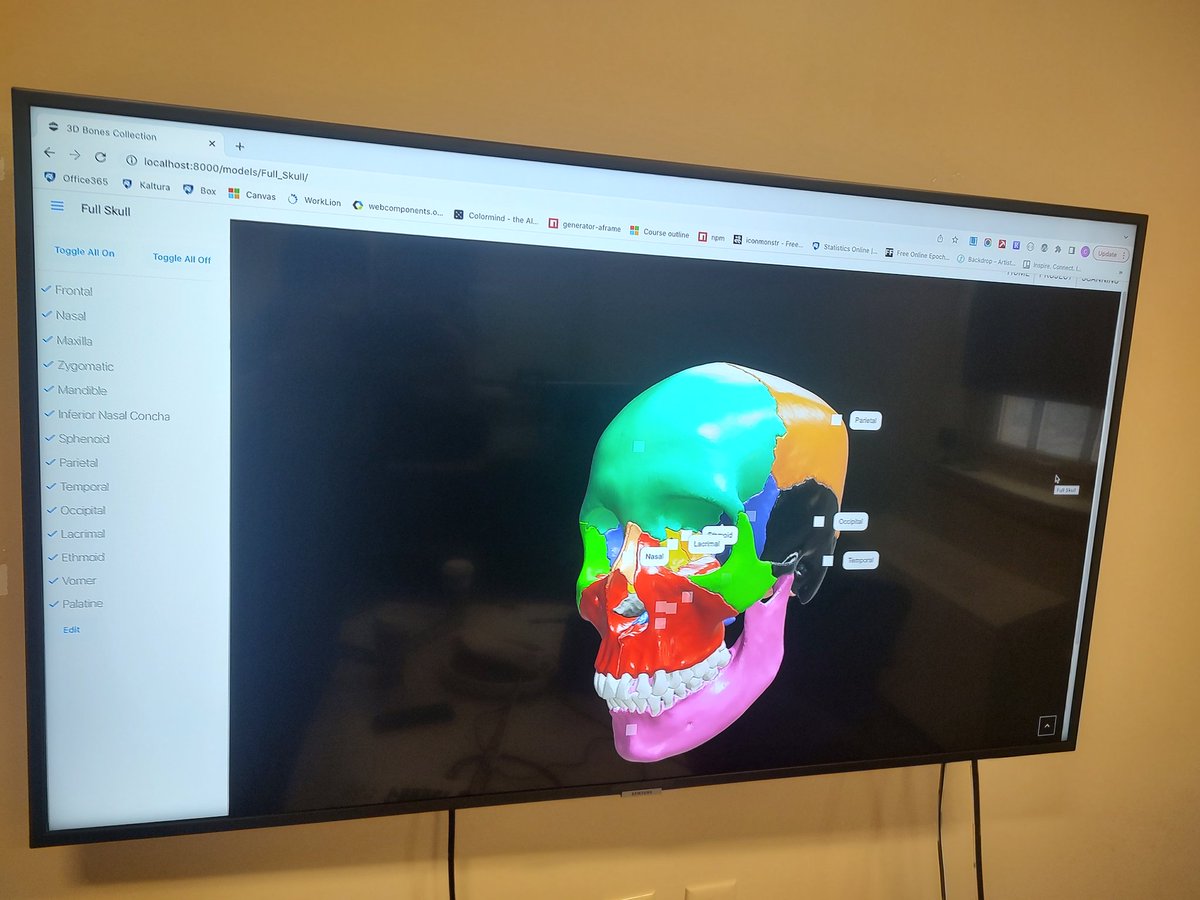 Make no bones about it; we're gearing up for a virtual Spring semester! 

#VirtualReality #3DScanning #ECOS #PSUScience #PSUBiology #OfficeOfDigitalLearning #highered