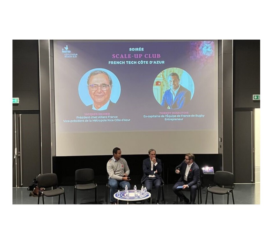 TidyUp_Tech's tweet photo. @leonard__cox a eu l’honneur de pouvoir animer la table ronde sur #CapitalHumain et #Hypercroissance au #ScaleUpClub de la @FrenchTechCdA initié par Cesar Camy le 24 novembre🤝
Quelle soirée aux côtés de personnalités tellement inspirantes ! Merci à tous pour cet événement !👏 https://t.co/5U6tRHUL9b