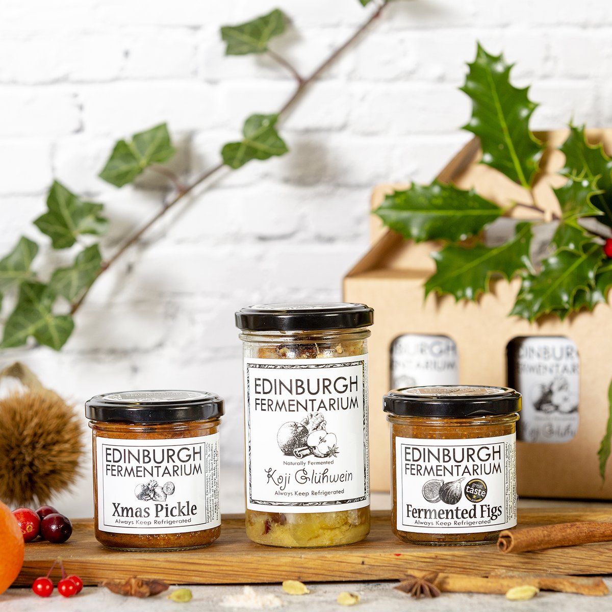 Edinburgh Fermentarium Christmas Gifts 🎁 - Our Christmas seasonal range is now available in addition to our classic range - read more about our seasonal selection belowhttps://mailchi.mp/d5a241160b22/edinburgh-fermentarium-christmas-kimchi-gifts