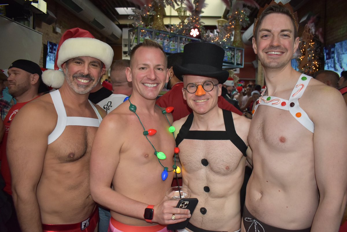 GoPride's tweet photo. Santa Speedo Run to benefit Center on Halsted returns for 11th year, Saturday, Dec. 3 https://t.co/owXXdhMYb6

#LGBTQChicago #GayChicago #Boystown @BoystownTweets #Northalsted @Northalsted #LGBTQ #SantaSpeedoRun #SantaSpeedoRunNorthalsted https://t.co/jI6xtH9JVt