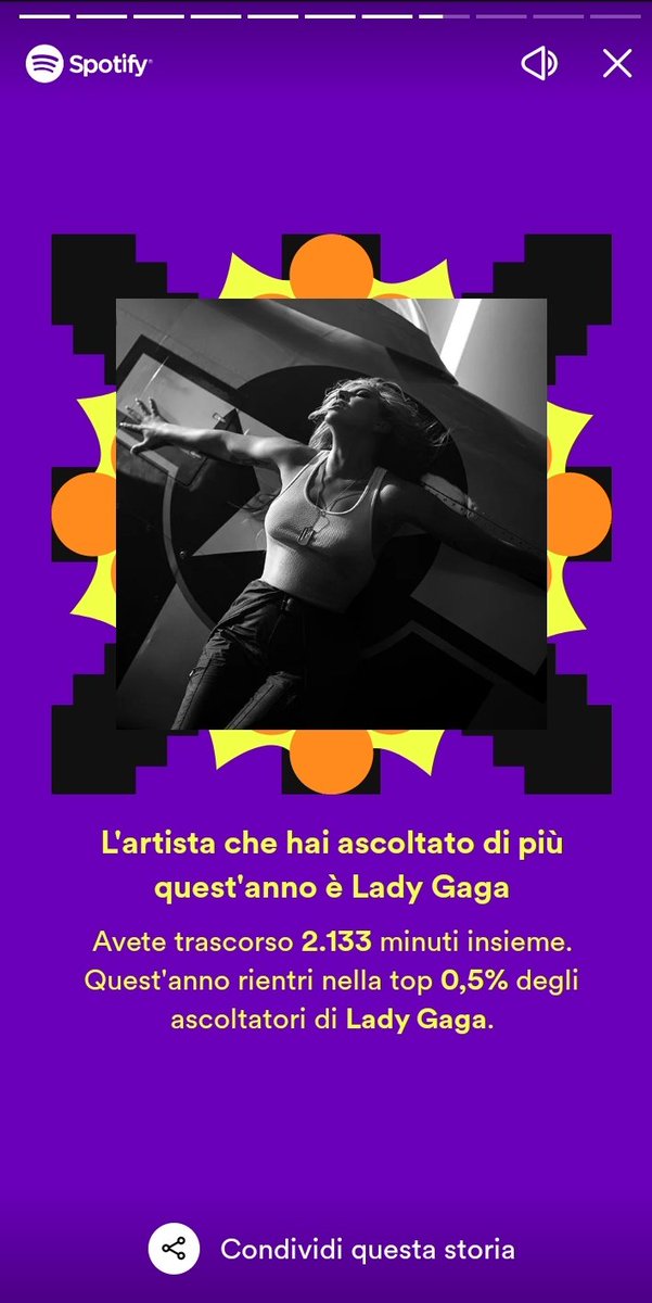 TalaGabri's tweet photo. @SpotifyItaly Ovviamente @ladygaga https://t.co/O01s5oNIAc
