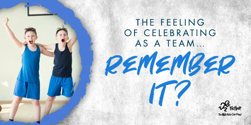 Do you remember the sound of your family and team cheering you on? The high-fives and celebration with your teammates after the final buzzer of the winning game? Bring these feelings full circle! Give the #GiftofSport today! Visit buff.ly/3OLdoGs #SoALLKidsCanPlay
