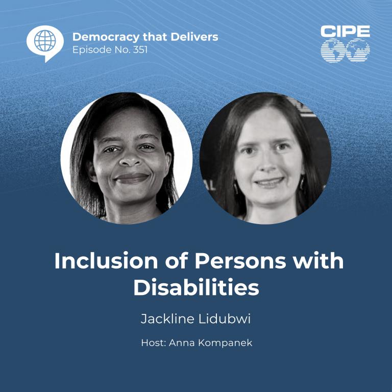 jackielidubwi's tweet photo. Listen to a podcast on my conversation with @AnnaKompanek, Director for @CIPEglobal, on the inclusion of persons with disabilities in developing countries.

HERE: https://t.co/0zLfJJ0wQz #InclusiveMediaProject https://t.co/yA6ywJ2AlB