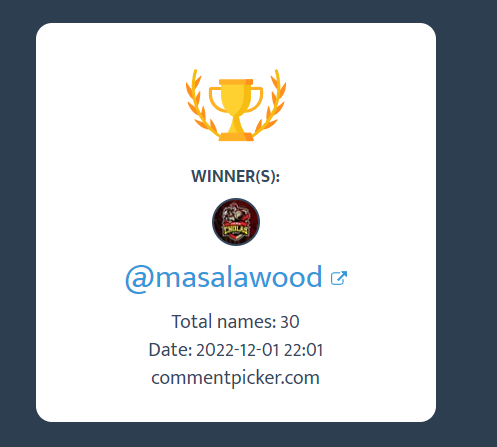 pirateofbinance's tweet photo. Hello Pirates, Winner draw has been completed. 😀🏴‍☠️
.
We have decided to split the giveaway into 2 ( 2x25$ )
.
Winners are
1. @Musafircafe1 
2. @masalawood 

Winners should DM us in 24hrs. If failed, we will pick another user.
.
Thanks all &amp; More giveaways will be coming. https://t.co/ScwwyBD37r