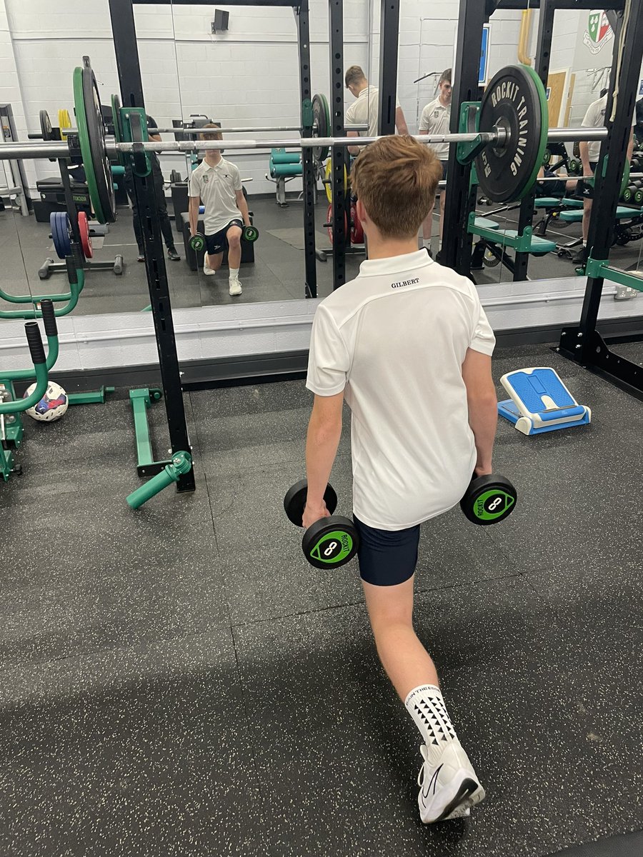 YCCC EPP player Max working hard in the gym this evening👏