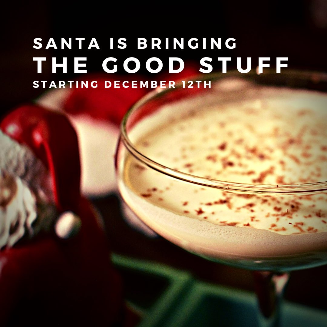 ItsBrunchOclock's tweet photo. Our award winning eggnog is on its way!  Don’t miss out! We start serving it for a limited time, beginning on December 12th! https://t.co/PvFNu4Q4kj
