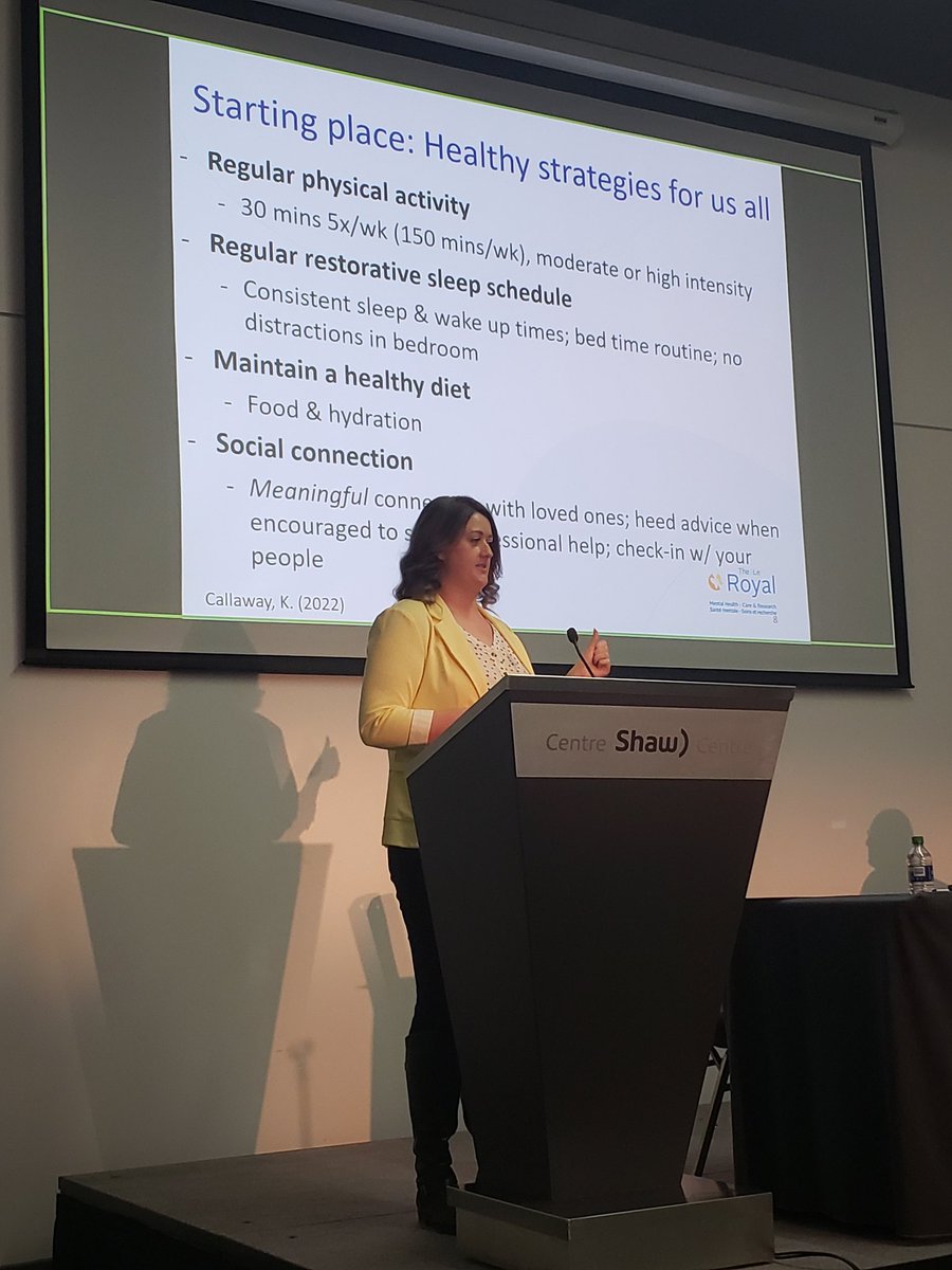 The building blocks of health presented by Dr. Karis Callaway from <a href="/TheRoyalMHC/">The Royal</a> at today's <a href="/ccla_abcc/">CCLA / ABCC</a> Ottawa Legal Professionals &amp; Mental Health event. #Mentalhealth #wellness #lawyersformentalhealth