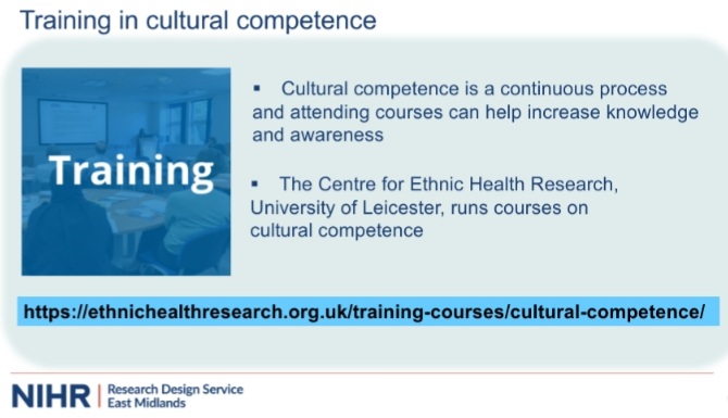 Dr Suman Prinjha (@sumanprinjha) on Twitter photo My new @NIHR_RDSEM blog - a short intro to cultural competence & inclusivity in research. Covers culturally inclusive study design, recruitment, study materials, data collection, dissemination & training <a href="/EthnicHealthRes/">Centre for Ethnic Health Research</a> 👇🏽
rdsblog.org.uk/cultural-compe…
Video👇🏽
youtu.be/nViCPv9Bj4s My new @NIHR_RDSEM blog - a short intro to cultural competence & inclusivity in research. Covers culturally inclusive study design, recruitment, study materials, data collection, dissemination & training <a href="/EthnicHealthRes/">Centre for Ethnic Health Research</a> 👇🏽
rdsblog.org.uk/cultural-compe…
Video👇🏽
youtu.be/nViCPv9Bj4s