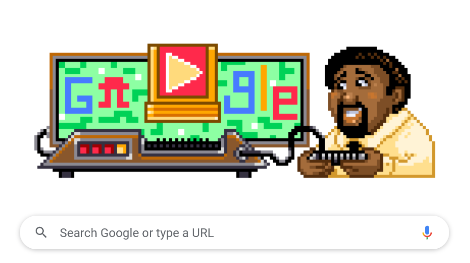 BretWardle's tweet photo. If you haven't already, check out Google today... Jerry Lawson is probably one of my favorite stories/heroes of the early days of video games. And this little tribute to him on his birthday is wonderful. https://t.co/ZHVpwXXANO