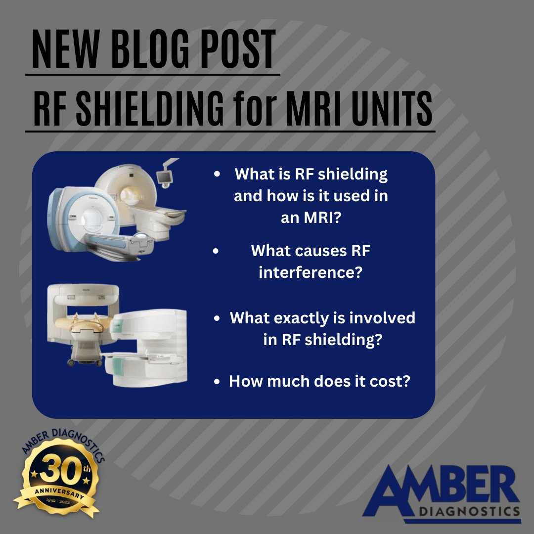 USEDMRI's tweet photo. Have you ever wondered what goes into the process of RF shielding? Check out our latest blog post with the link posted below!!

https://t.co/FIdS9I3oRN

#amberdiagnostics
#MRI #CTscanner #imaging #imagingequipment #RF #RFshielding #radiofrequencies #blog #xray #radiology  #RSNA https://t.co/WDvepk4snS